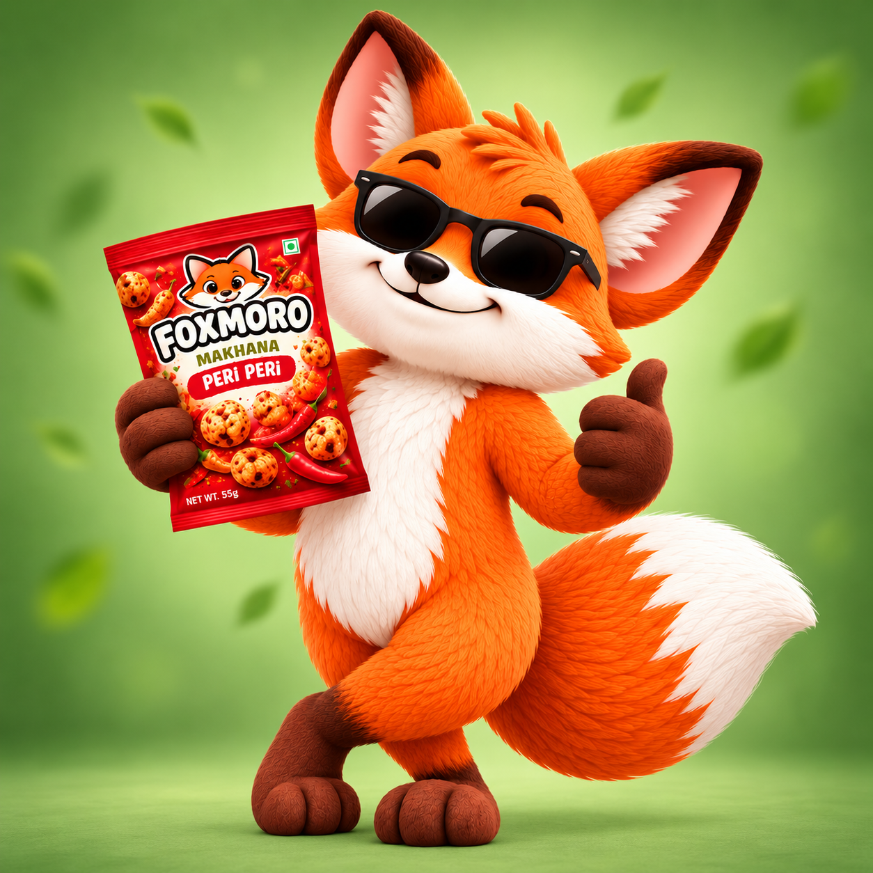 Cool fox mascot